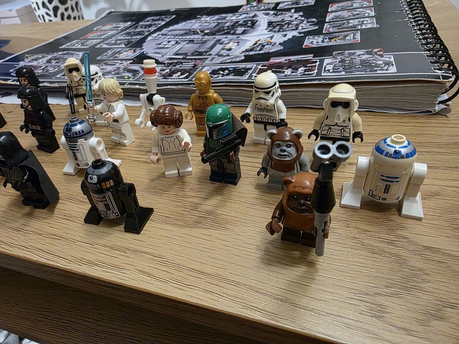Lego 10188 Gwiazda Śmierci, figurki, zestaw led