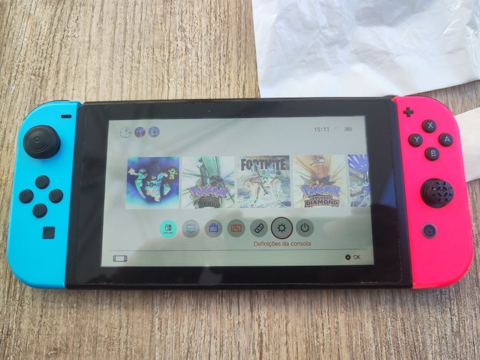 Nintendo Switch primeira versão