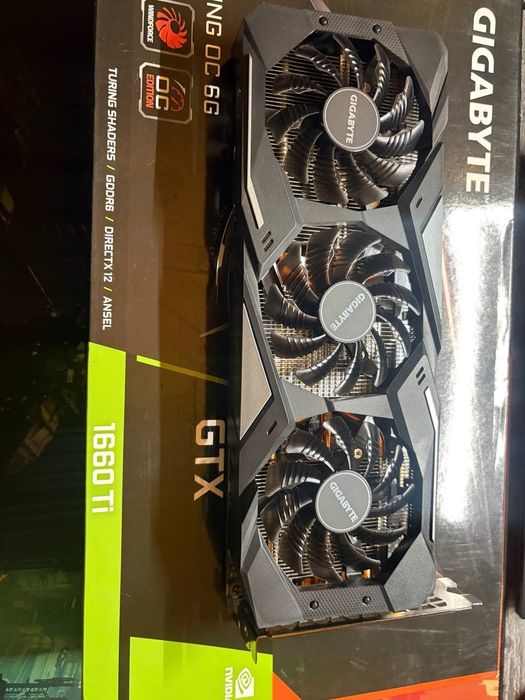 Відеокарта GeForce GTX1660 Ti 6gb ddr6 GigaByte,