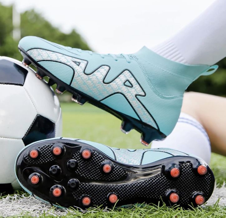 Buty piłkarskie korki lanki skarpetka unisex