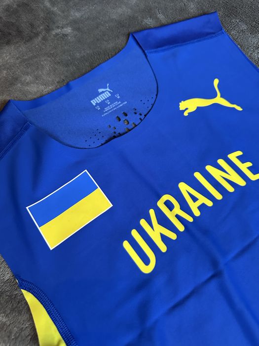 Чоловіча Майка збірної України(PUMA) В розмірі M (маломірить S)