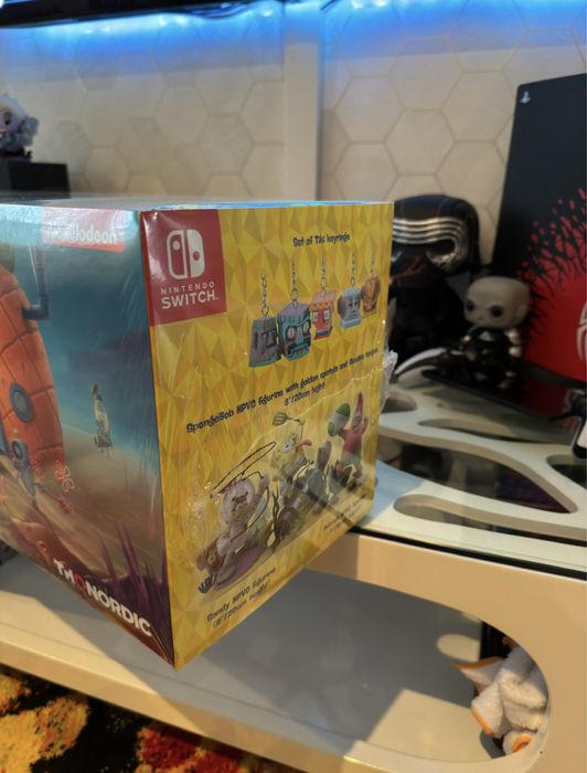 Jogo nintendo switch edicao especial spongebob squarepants