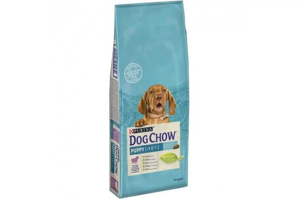 Сухий корм Dog Chow Puppy для цуценят з ягням 14 кг