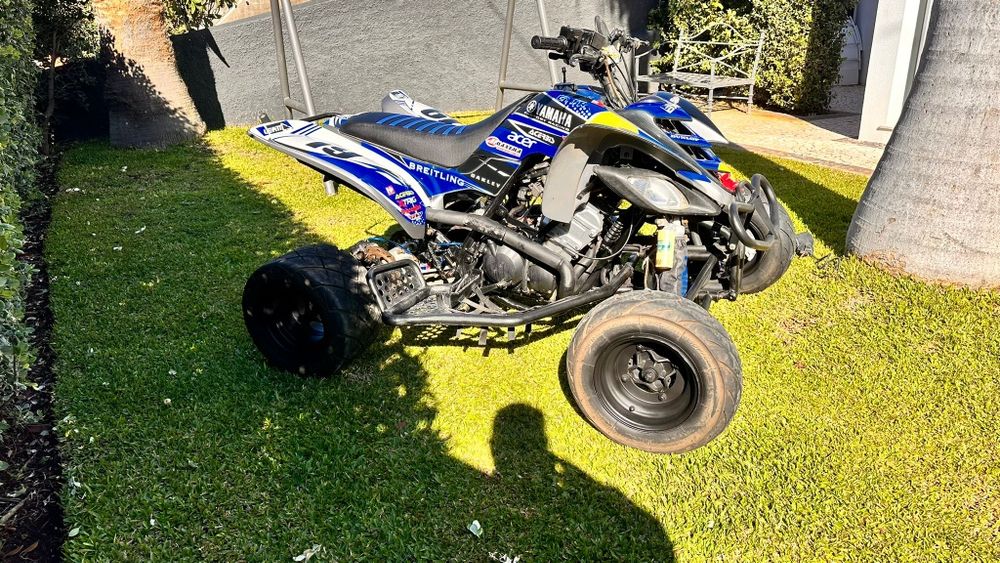 Raptor 660 com swap monstruoso