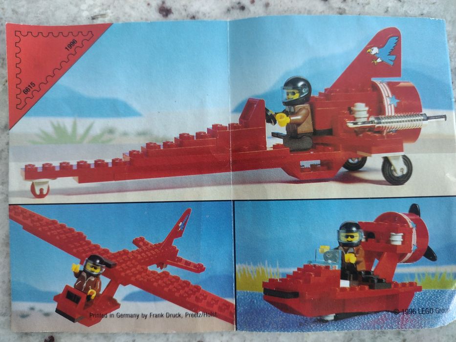 LEGO System 6615 - instrukcja