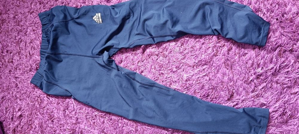 Leginsy granatowe l adidas