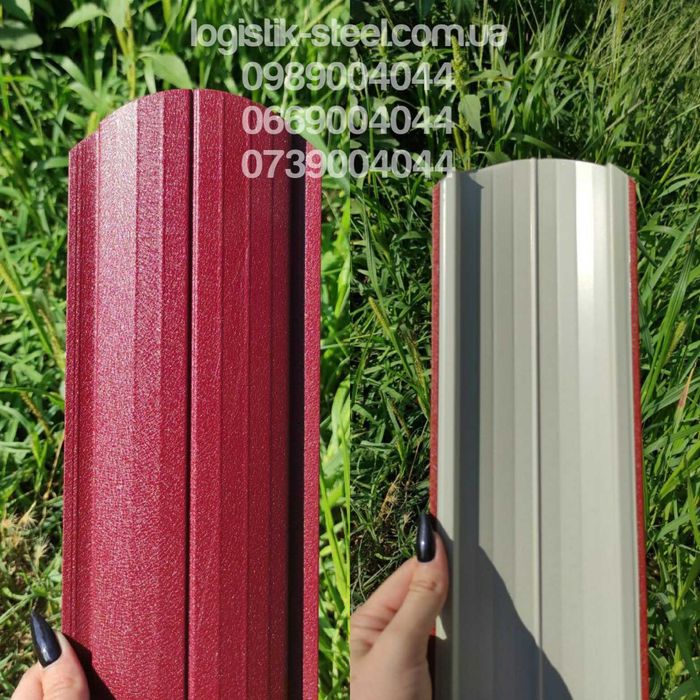 Штакетник Штахетник металевий
Евроштакетник Двухсторонний