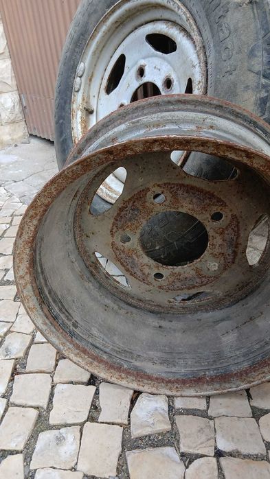 5 jantes de ferro 15/16