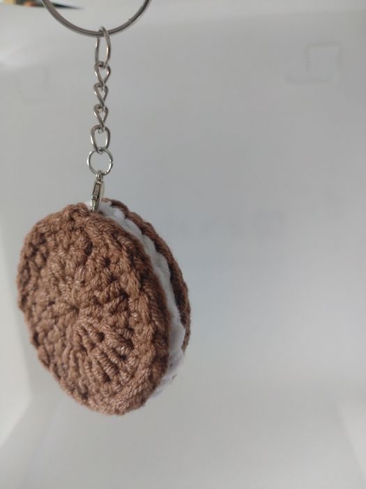 Szydełkowe ciasteczko Oreo