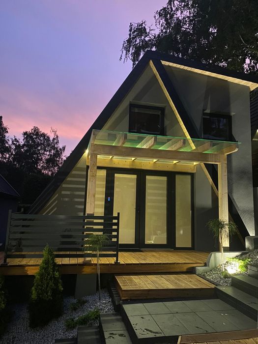 Beach Brothers House Domki nad jeziorem Nyskim Skorochów.Sauna Jacuzzi