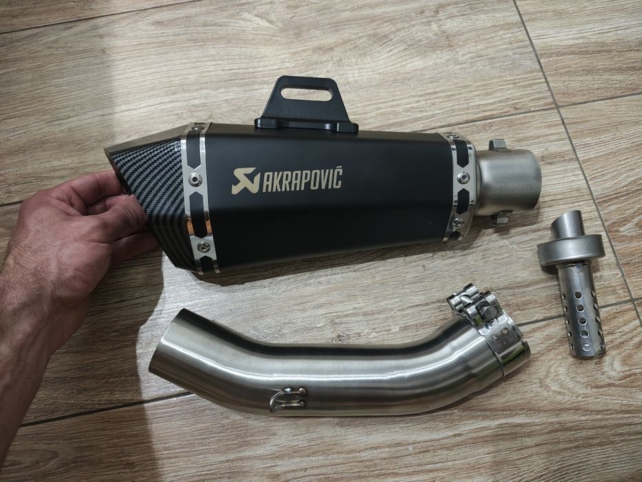 Wydech AKRAPOVIC KTM Duke/RC 125/390, NINJA400, NINJA 500, Yamaha R3