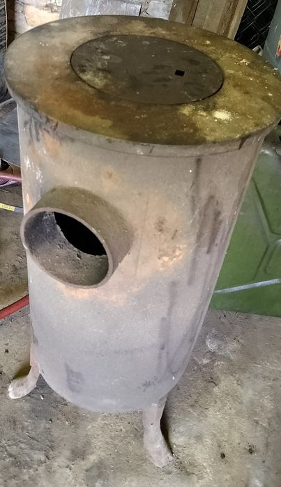 Piec, piecyk żeliwny/ koza