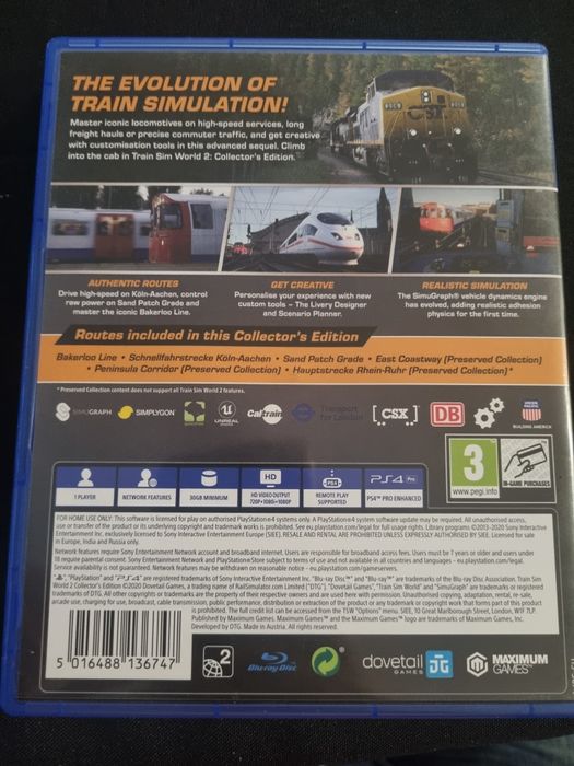 Ps4 train sim world 2 collector edition