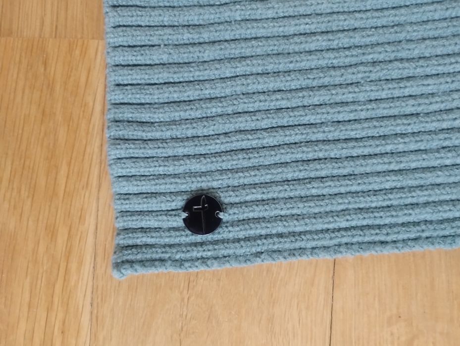 Szal niebieski prążki  Tamaris