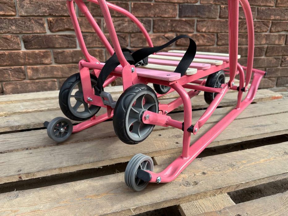 Санчата Мрія на колесах дитячі санки