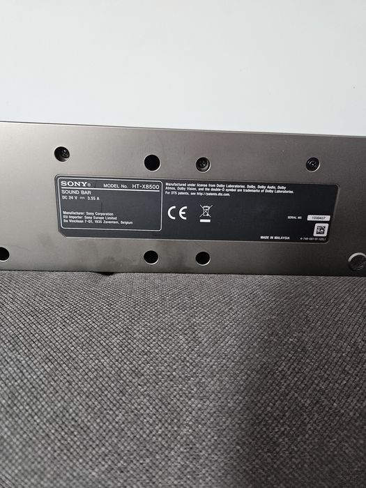 Soundbar Sony HT X8500