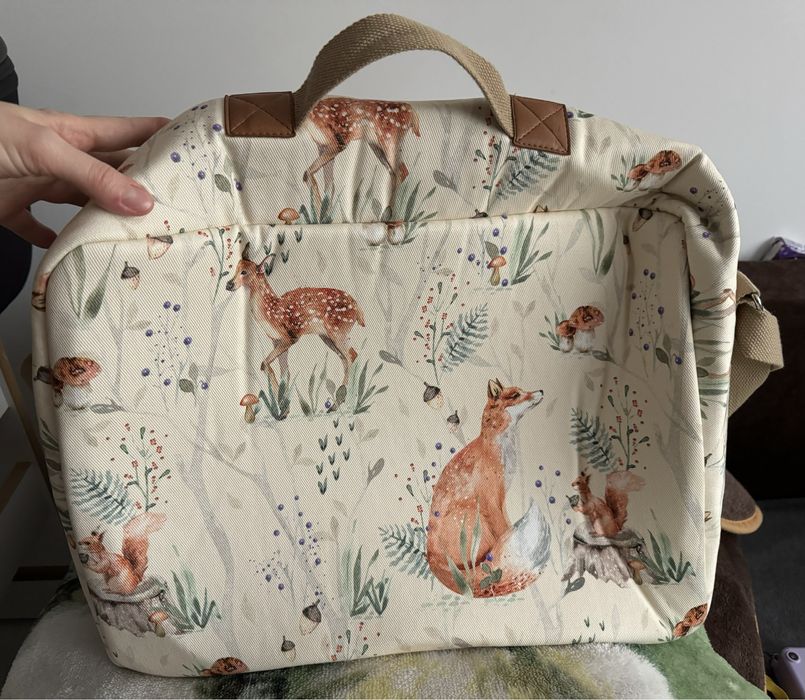 Walizka My Softcase MAGIC WOODS Davinia NOWA, wzór liski