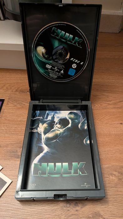 Hulk DVD edição especial colecionador Marvel