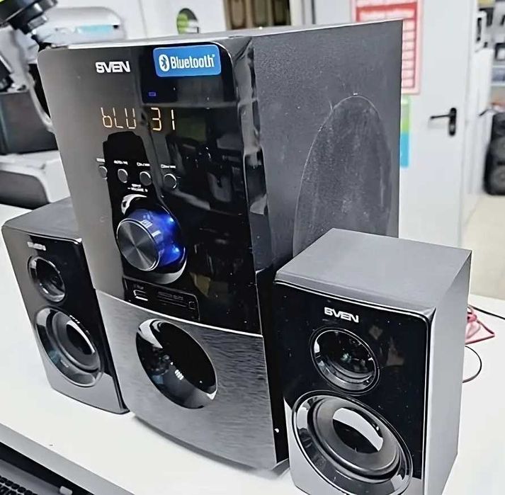 Акустична система 2,1 FM SD Bluetooth USB Мультимедийная акустика SVEN