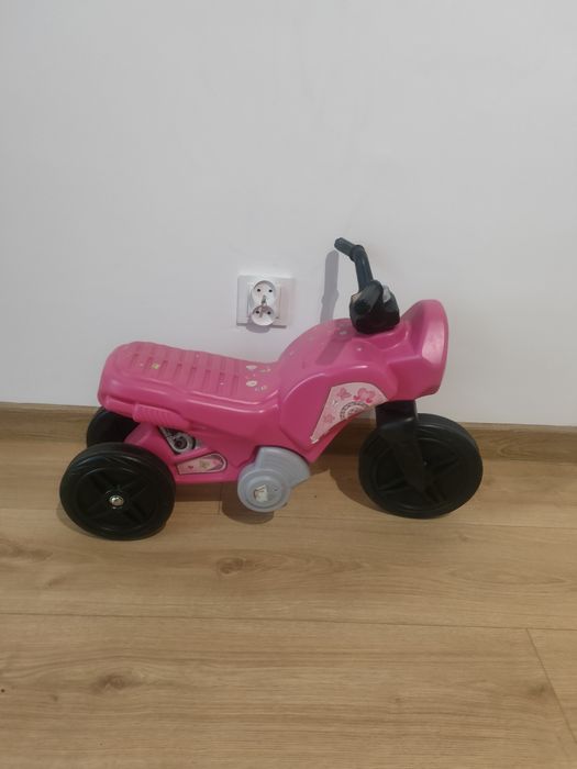 Różowy rowerek/motorek dla dziecka