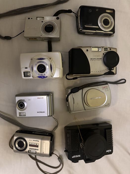 фотоапарати Y2K Digicam та Плівка (Olympus, D-Link, Pentax, Kodak) ЛОТ або окремо