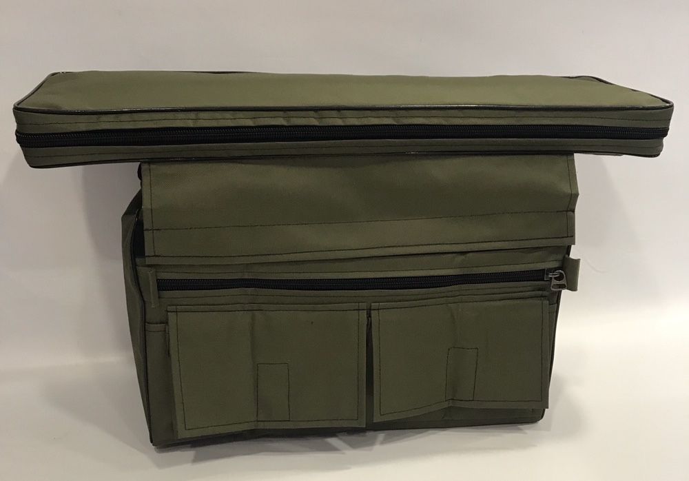 М'яке сидіння - накладка в човен із сумкою скринькою