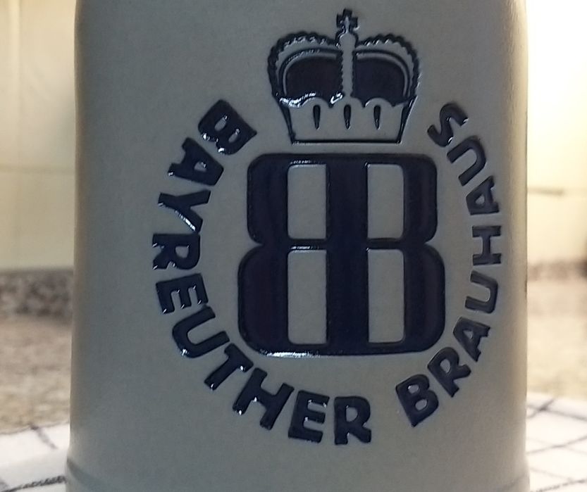 Ceramic beer mug.447291333731962880