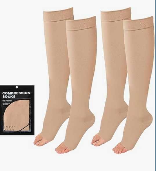 Evolyline podkolanówki uciskowe 20-30 mmHg XL 2 pary