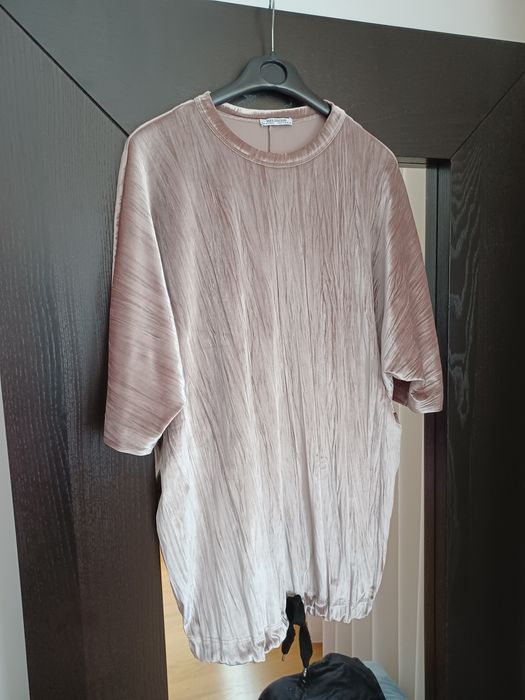 Vestido / Camisolão veludo Zara