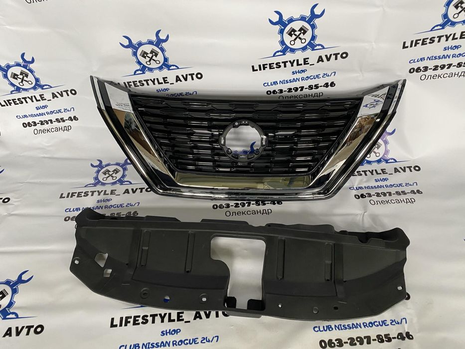 Решетка левая Nissan Rogue 2024 2025 дефлектор левая правая Нисан рог
