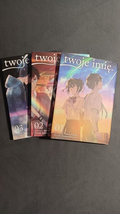 [ZESTAW MANG] Twoje imię - Makoto Shinkai, Ranmarun Kotone