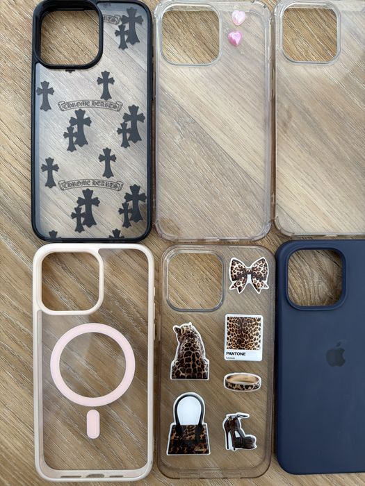 Чохли на iphone 15 pro max (усі разом)