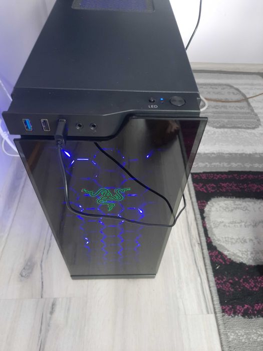 Pc Gamingowy GTX  1650 super i5 9400f 6rdzeni 16Ram DDR4 ledy wifi 250GB SSD HDD 1TB