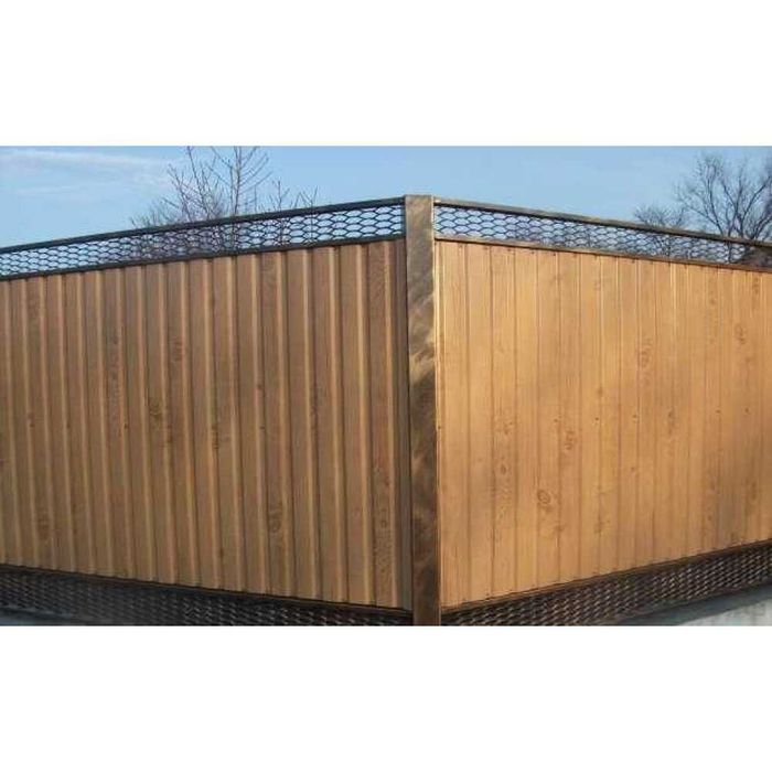 Профнастил ПС 8 для забора – качество и доступность! Дія Е-відновлення