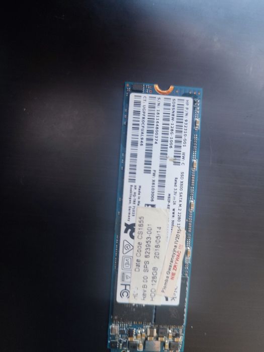 Dysk twardy SSD 128