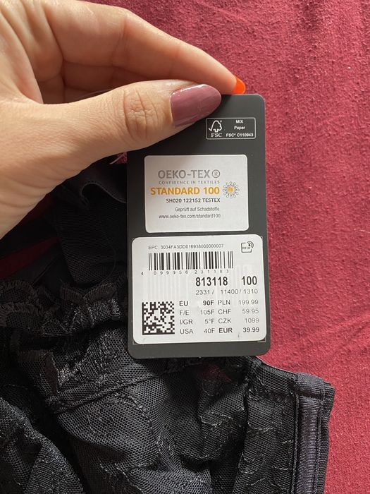 Biustonosz nowy Ulla Popken 105C