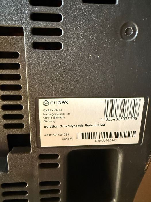 Автокрісло Cybex Solution B-fix НЕ НАДСИЛАЮ