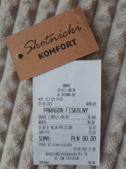 szare sandały na koturnie Skotnicki rozm.39