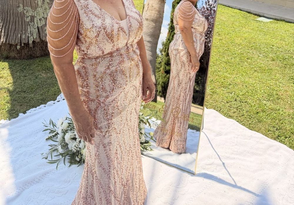 Estou vendendo vestido de cerimonia , usado so uma vez