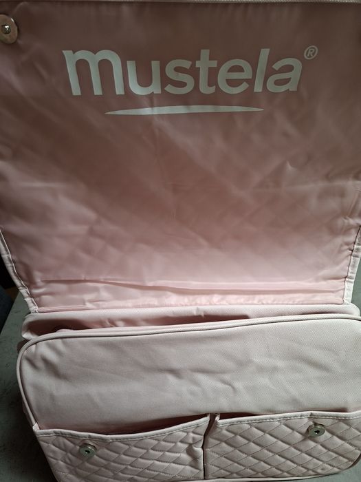 Torba dla niemowlaka różowa