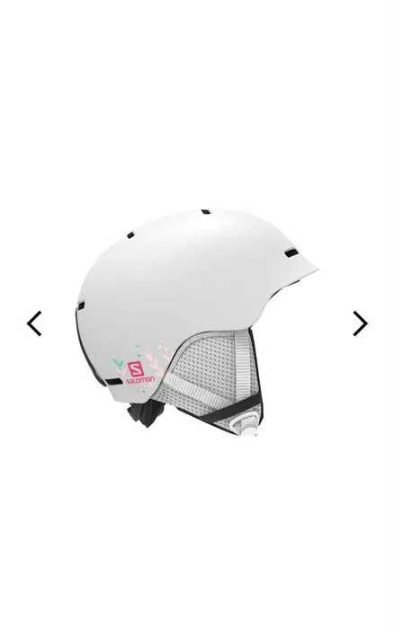 Jak nowy kask narciarskie Salomon Grom White dziecięcy S