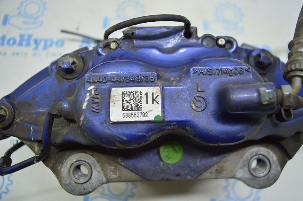 Комплект суппортов синий, m sport перед и зад BMW X3 G01 18-23 без дис