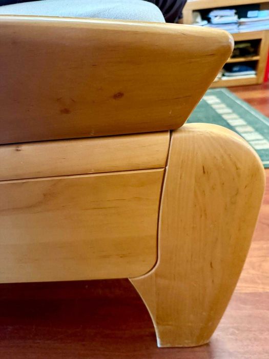 Komplet mebli sypialnianych olcha „Paola” – bardzo dobry stan