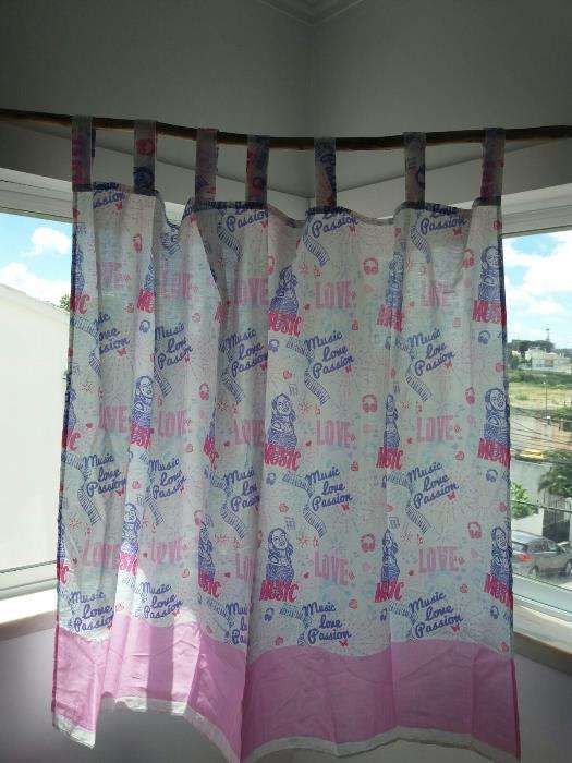 Cortinado e colcha violetta
