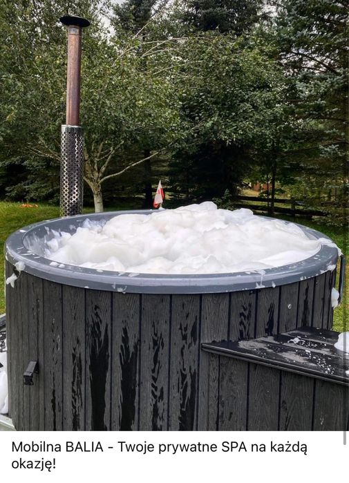 Mobilna balia*jacuzzi*spa*balia*sauna*wynajem