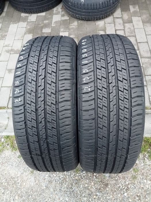 2x Opony Używane Całoroczne 235/50R19 Continental