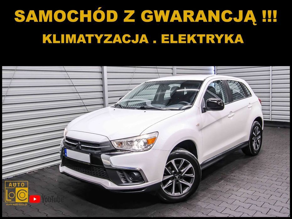 Mitsubishi ASX 100% SERWIS + Klimatyzacja + Elektryka + ZAREJESTROWANY !!!