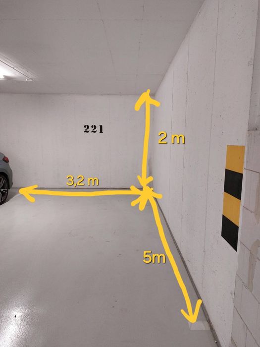 Miejsce parkingowe Wybickiego, parking podziemny - Widok 4