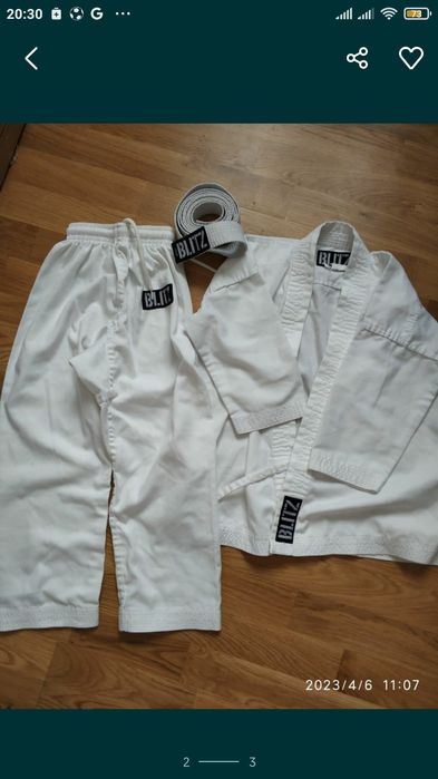 Костюм для карате на 6 років