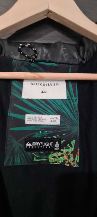 Kurtka snowboardowa  Quiksilver Ambition - szary (black)